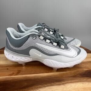 Nike Alpha Huarache Elite 4 Low White Wolf Grey DJ6521-012 Men’s Size 10.5 New